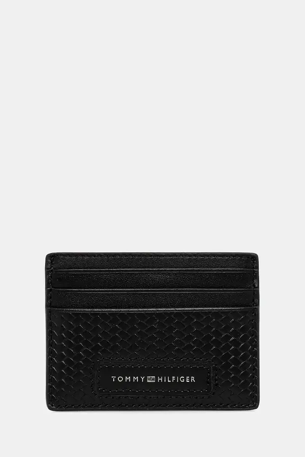 Tommy Hilfiger Kožni etui za kartice Tommy Hilfiger