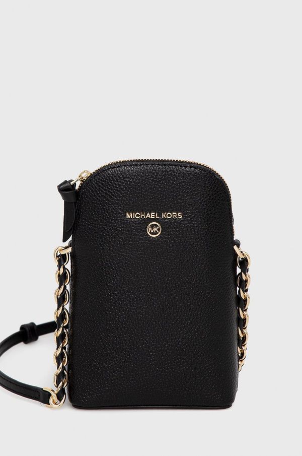 MICHAEL Michael Kors Kožni etui za mobitel MICHAEL Michael Kors boja: crna