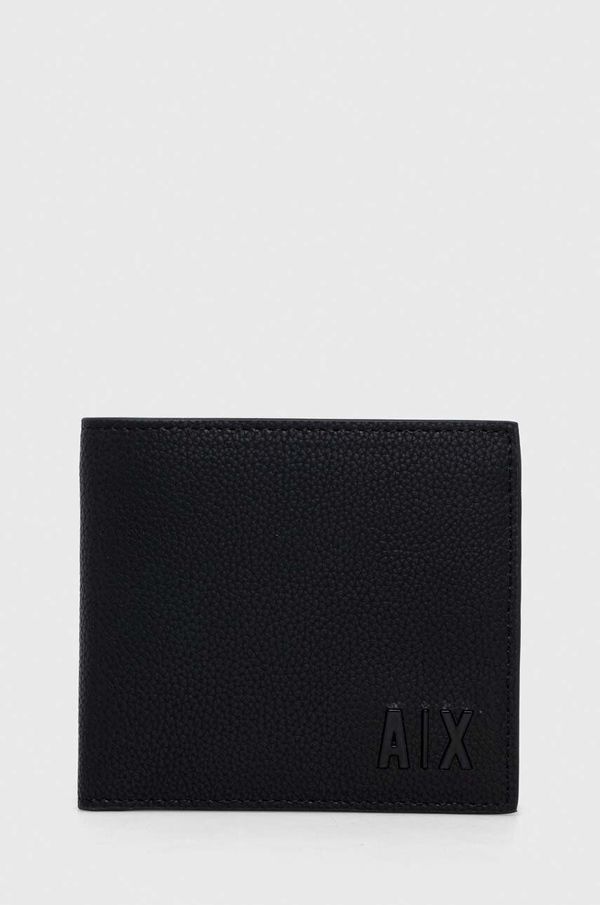 Armani Exchange Kožni novčanik Armani Exchange za muškarce, boja: crna, 958098 3F892