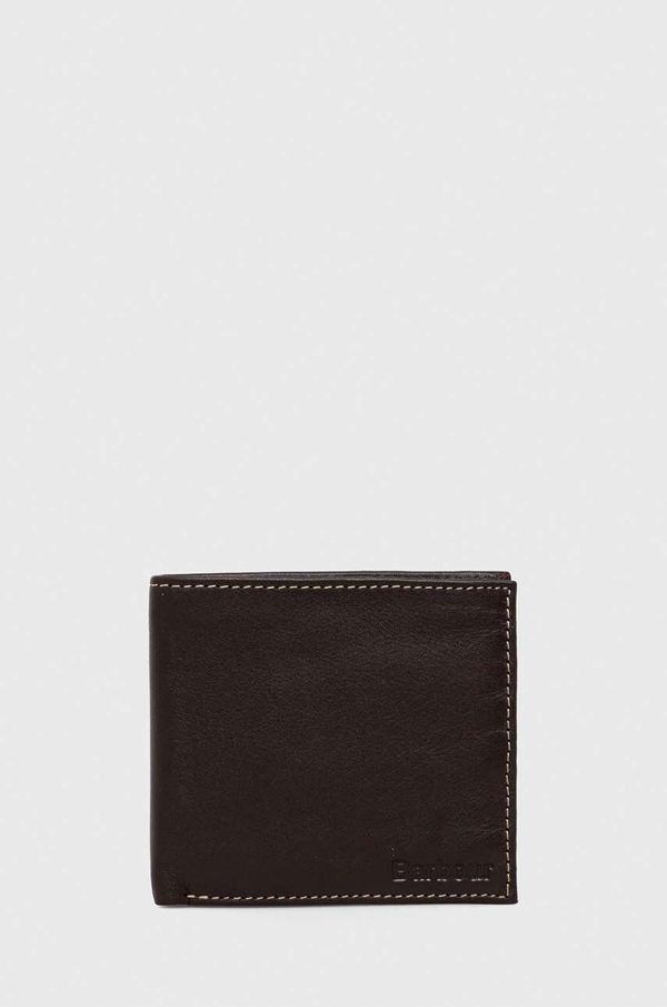 Barbour Kožni novčanik Barbour za muškarce, boja: smeđa