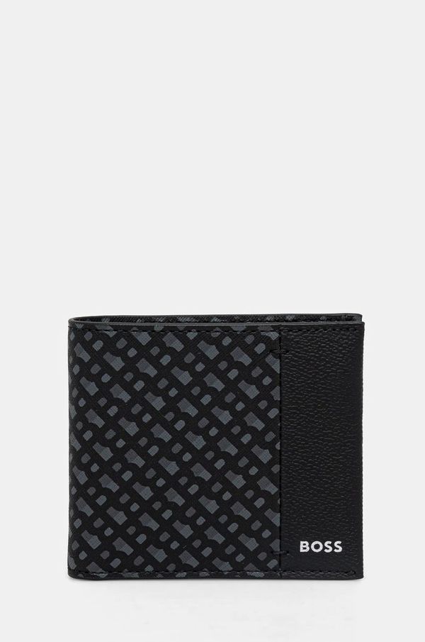 Boss Kožni novčanik BOSS za muškarce, boja: crna, 50529507