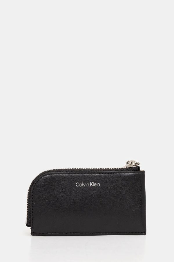 Calvin Klein Kožni novčanik Calvin Klein za muškarce, boja: crna, K50K512677