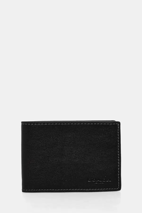 Coach Kožni novčanik Coach za muškarce, boja: crna, CZ261