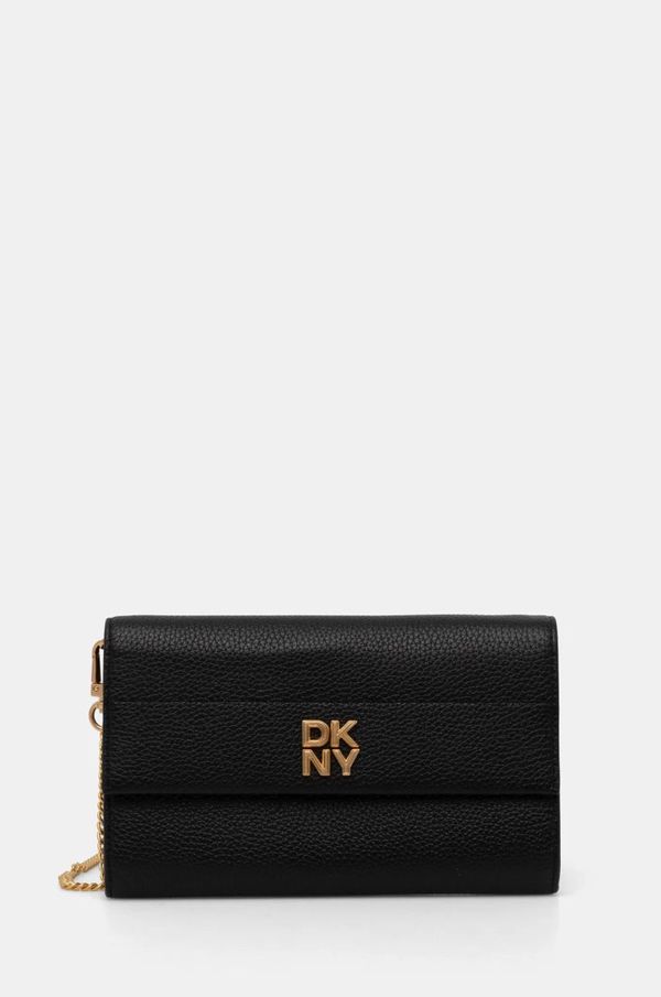 DKNY Kožni novčanik Dkny za žene, boja: crna, R445AI72