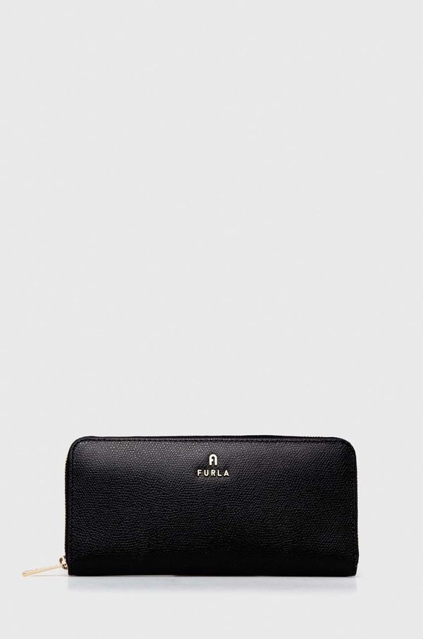 Furla Kožni novčanik Furla za žene, boja: crna