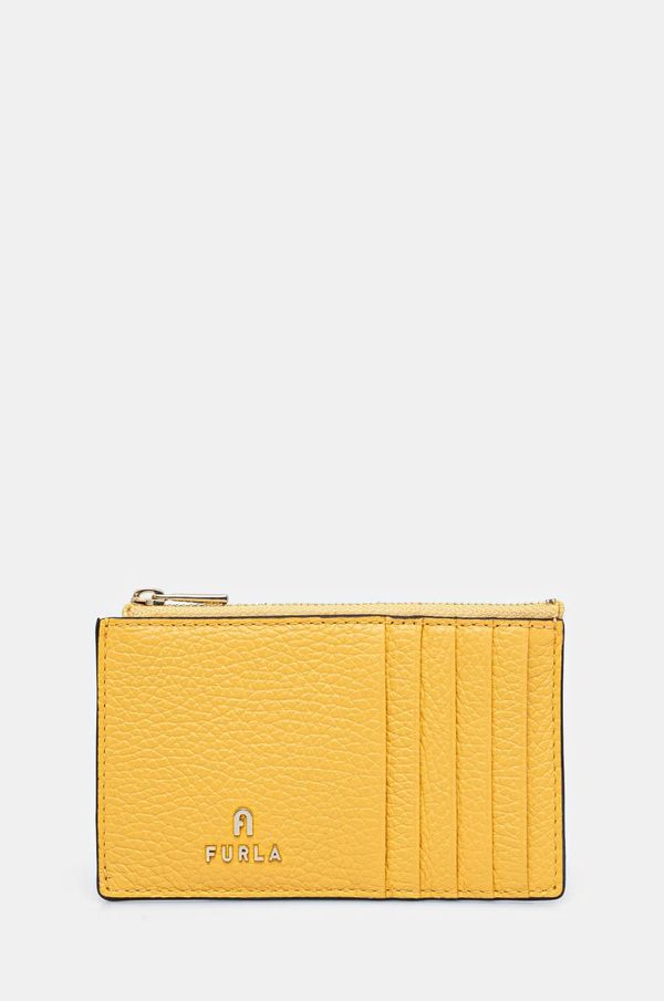 Furla Kožni novčanik Furla za žene, boja: žuta, WP00310 HSF000 CRE00