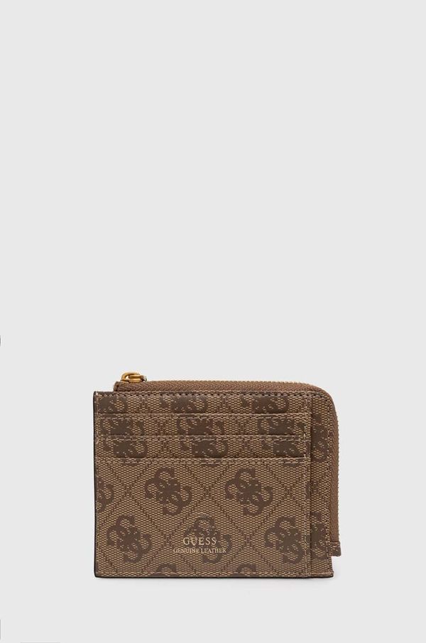 Guess Kožni novčanik Guess MITO za muškarce, boja: bež, SMVELE LEA75