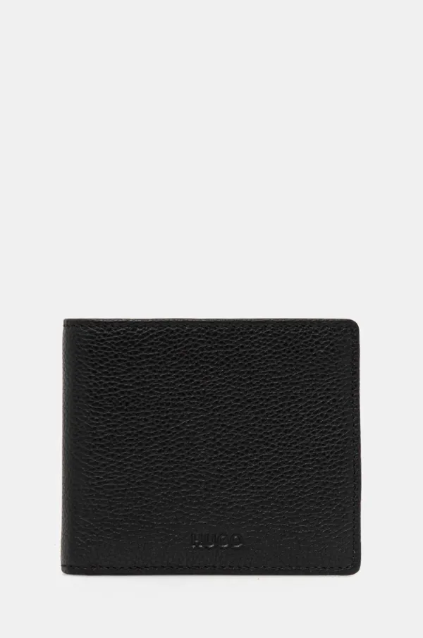 HUGO Kožni novčanik HUGO za muškarce, boja: crna, 50536046