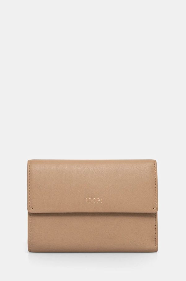 Joop! Kožni novčanik Joop! za muškarce, boja: bež