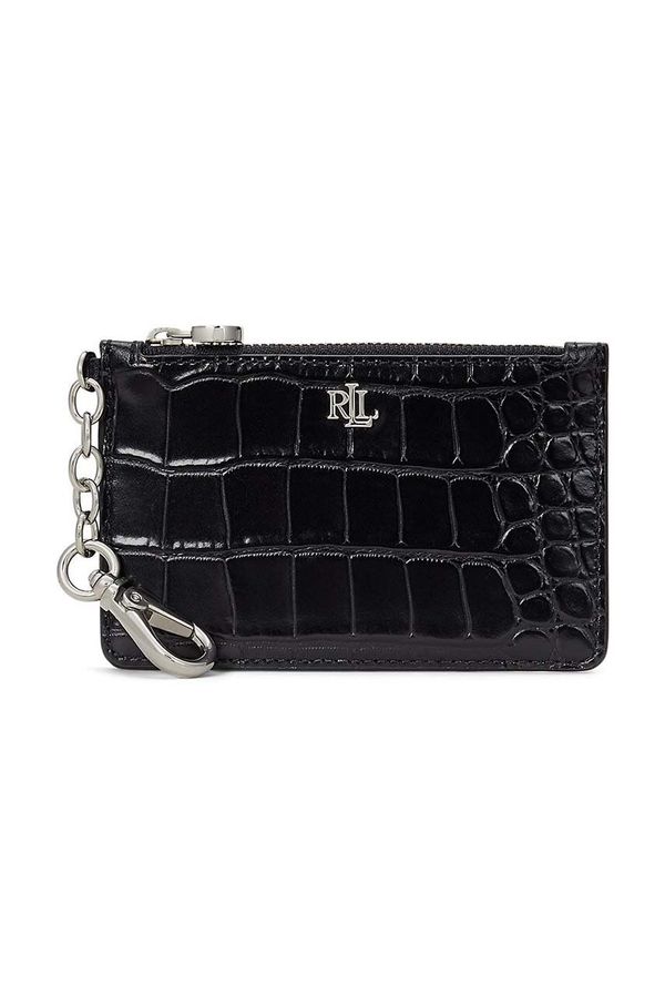 Lauren Ralph Lauren Kožni novčanik Lauren Ralph Lauren za žene, boja: crna, 432951705