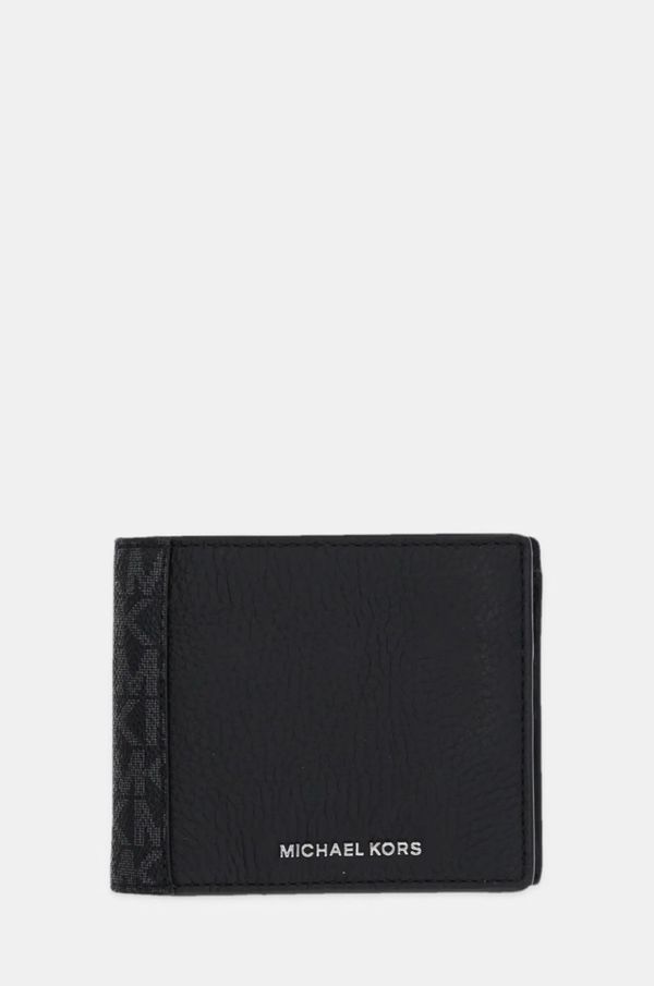 Michael Kors Kožni novčanik Michael Kors za muškarce, boja: crna, 39R5LHDF3O