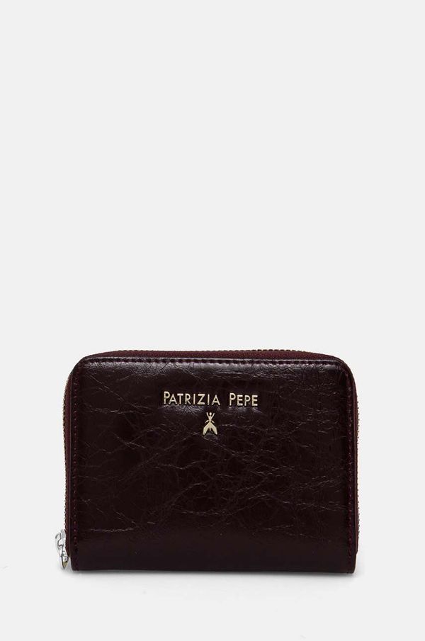 Patrizia Pepe Kožni novčanik Patrizia Pepe za žene, boja: bordo, 2Q8512 L131