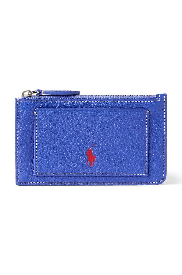 Polo Ralph Lauren Kožni novčanik Polo Ralph Lauren za žene, boja: ljubičasta, 427949872