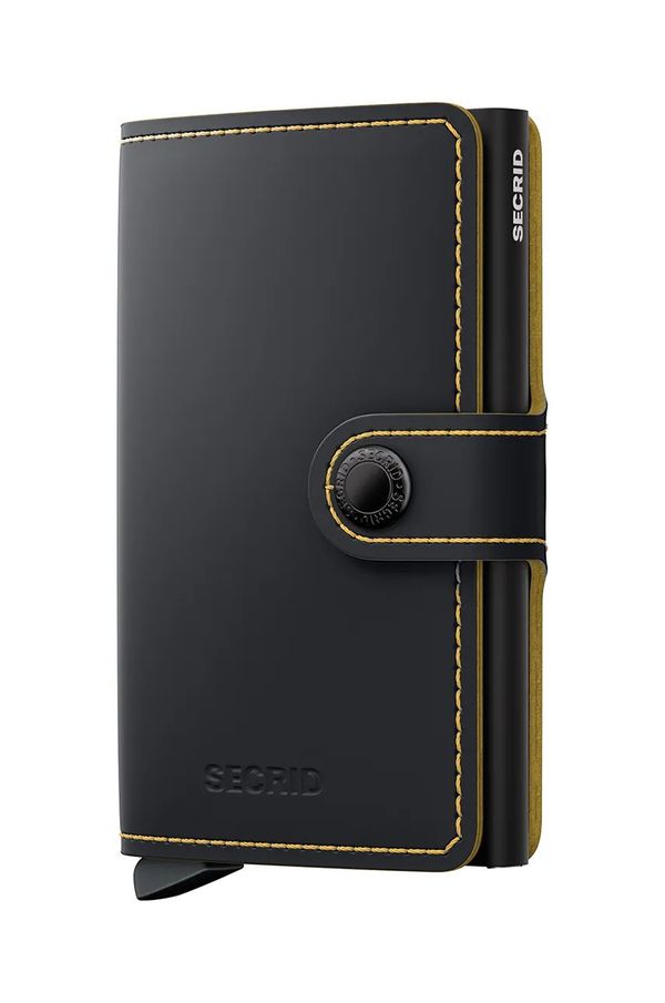 Secrid Kožni novčanik Secrid boja: crna, MM-Black & Ochre