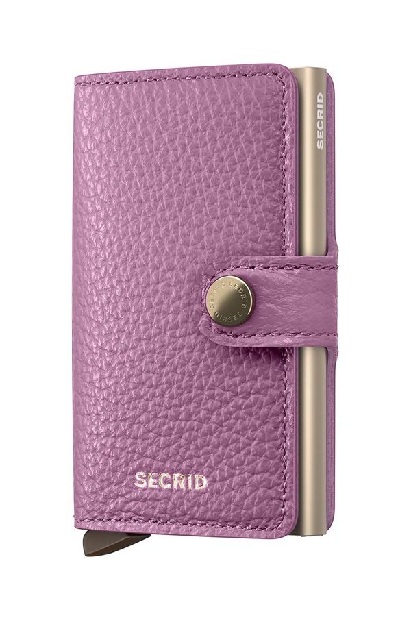 Secrid Kožni novčanik Secrid boja: ljubičasta, MPe-Orchid
