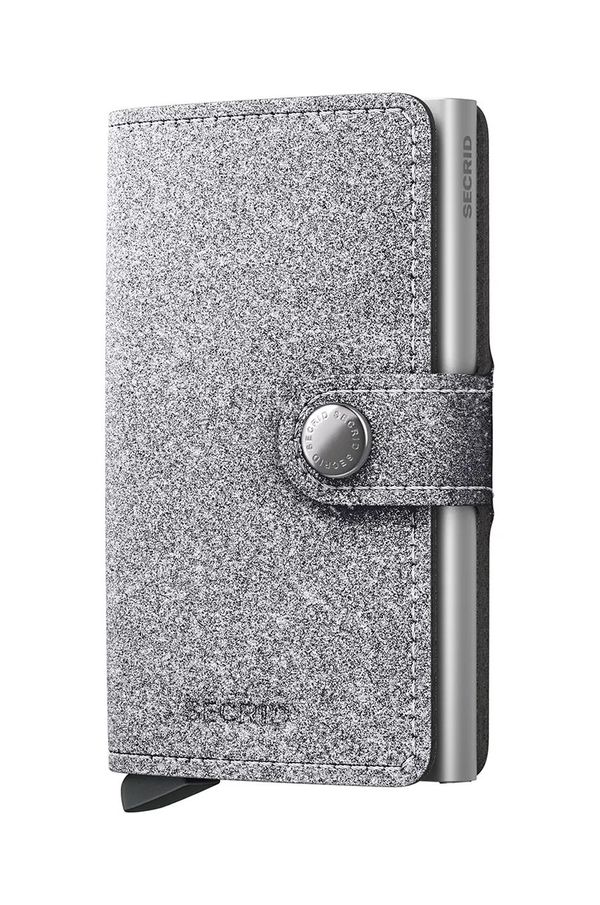 Secrid Kožni novčanik Secrid boja: srebrna, M-Glitter Silver