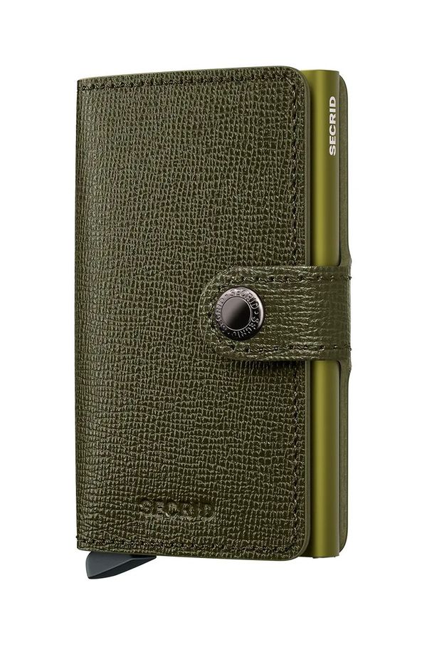 Secrid Kožni novčanik Secrid boja: zelena, MC-Kelp