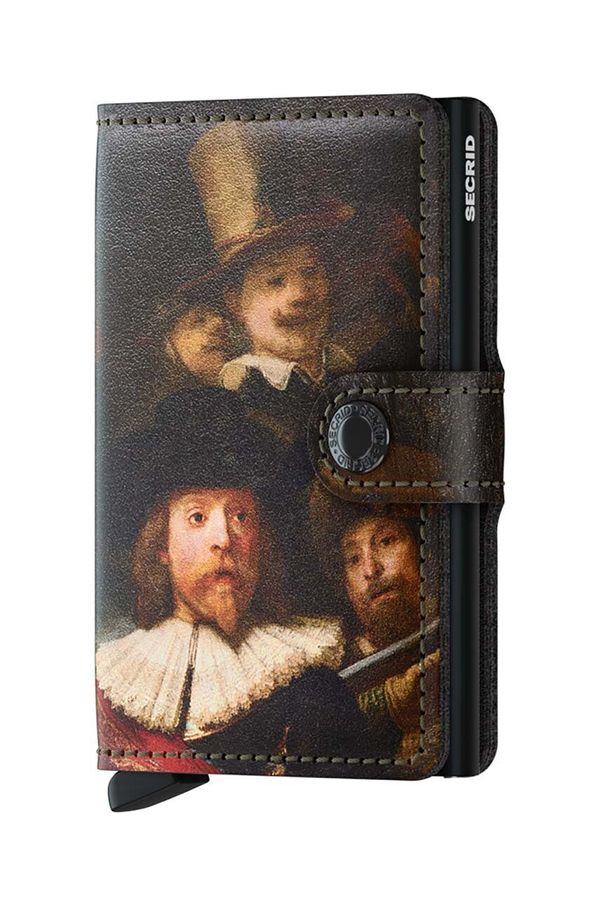 Secrid Kožni novčanik Secrid Miniwallet Art Night Watch