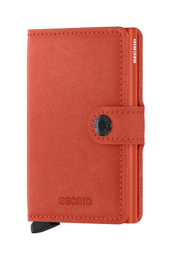 Secrid Kožni novčanik Secrid Miniwallet Original Orange boja: narančasta