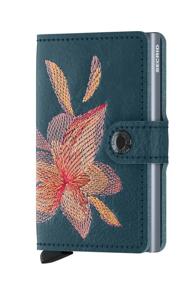 Secrid Kožni novčanik Secrid za žene, boja: plava