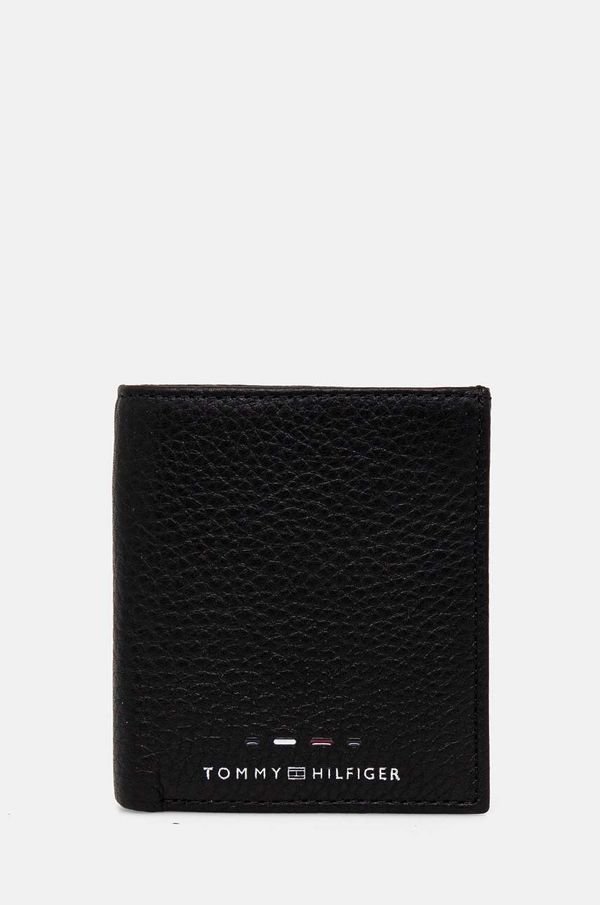Tommy Hilfiger Kožni novčanik Tommy Hilfiger za muškarce, boja: crna, AM0AM12756