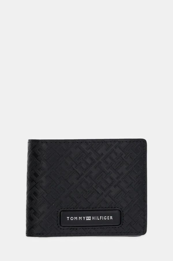 Tommy Hilfiger Kožni novčanik Tommy Hilfiger za muškarce, boja: crna, AM0AM13027