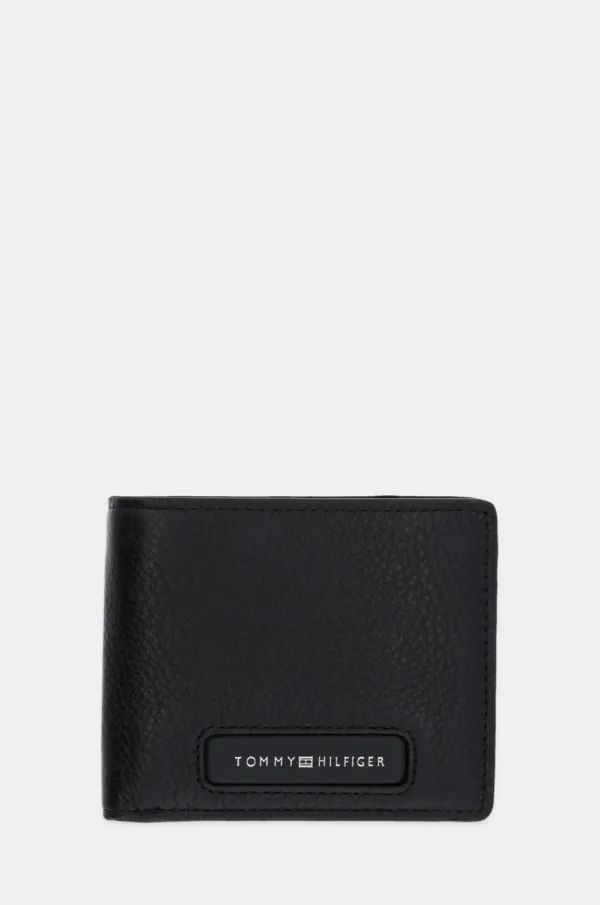 Tommy Hilfiger Kožni novčanik Tommy Hilfiger za muškarce, boja: crna, AM0AM13251