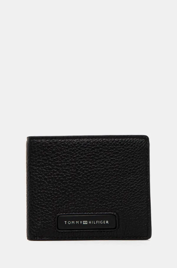 Tommy Hilfiger Kožni novčanik Tommy Hilfiger za muškarce, boja: crna, AM0AM13252