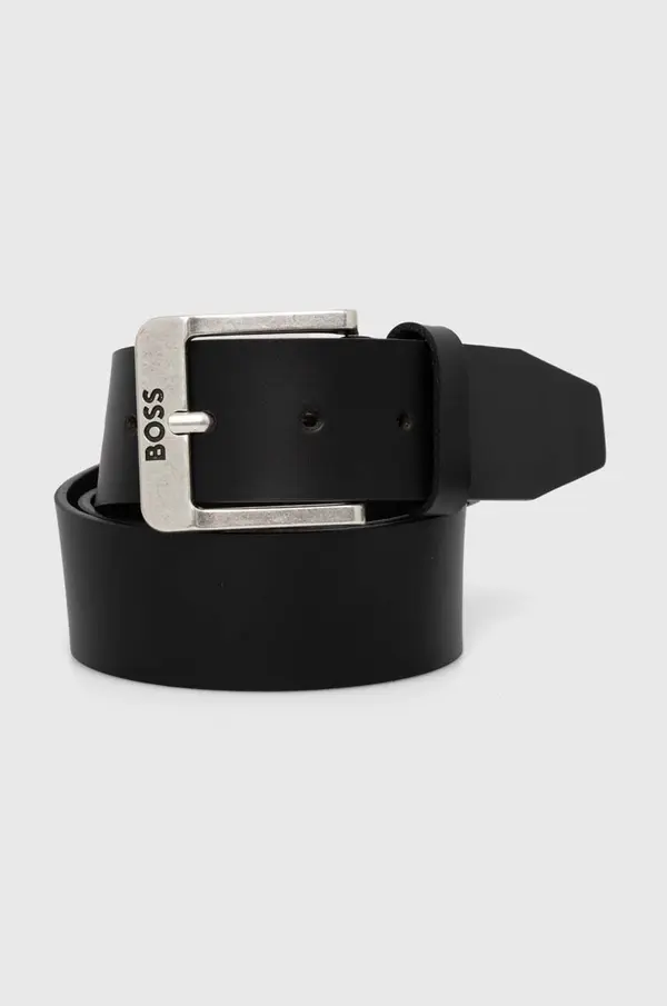 BOSS Kožni remen BOSS za muškarce, boja: crna, 50512795