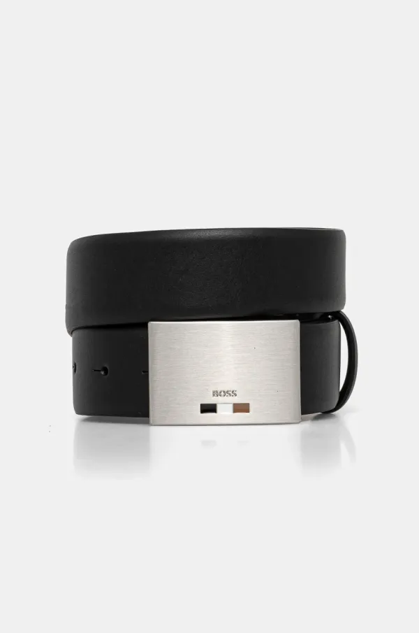 BOSS Kožni remen BOSS za muškarce, boja: crna, 50537467