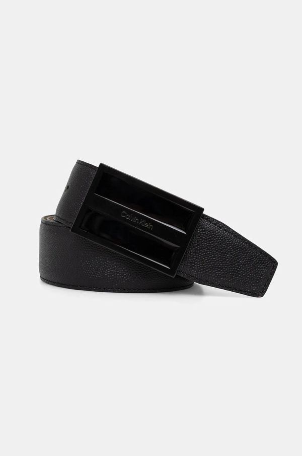 Calvin Klein Kožni remen Calvin Klein za muškarce, boja: crna, K50K512656