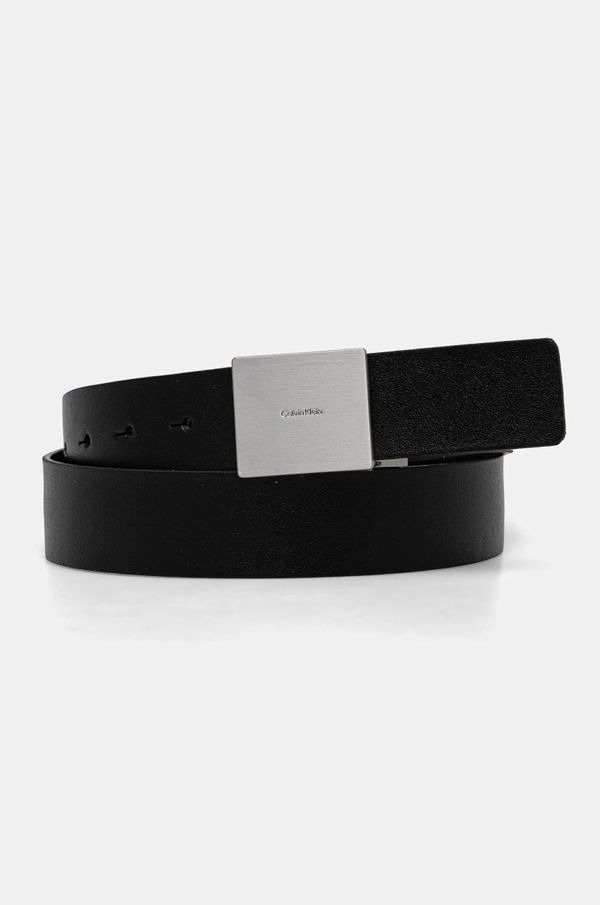 Calvin Klein Kožni remen Calvin Klein za muškarce, boja: crna, K50K512660