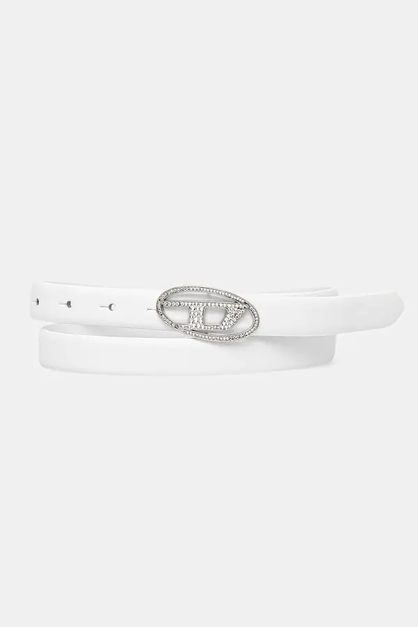 Diesel Kožni remen Diesel OVAL D LOGO B-1DR STRASS 20