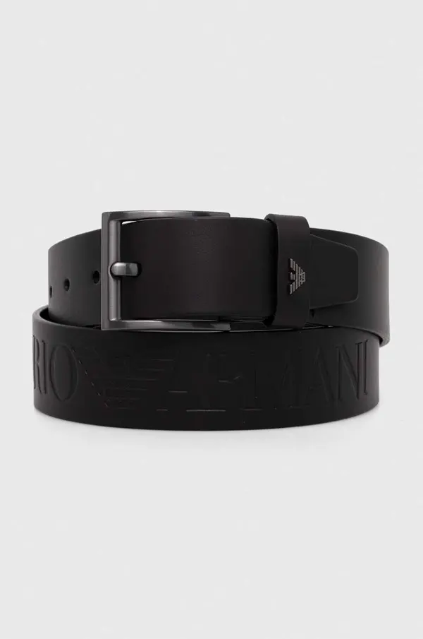 Emporio Armani Kožni remen Emporio Armani
