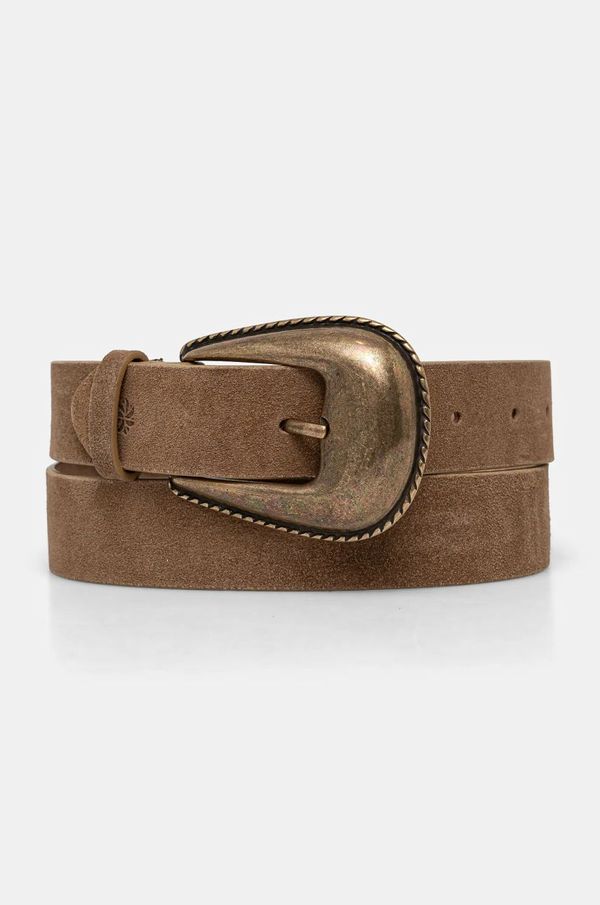 Hoss Intropia Kožni remen Hoss Intropia za žene, boja: bež, 5028293