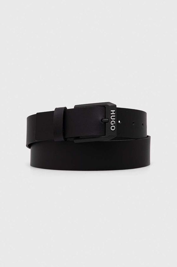 Hugo Kožni remen HUGO za muškarce, boja: crna