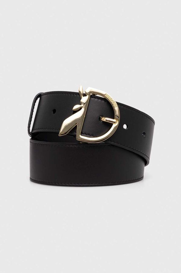 Patrizia Pepe Kožni remen Patrizia Pepe za žene, boja: crna