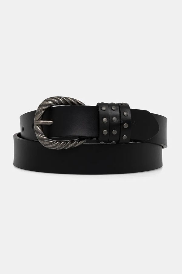 Pepe Jeans Kožni remen Pepe Jeans HALSEY BELT za žene, boja: crna, PL020856