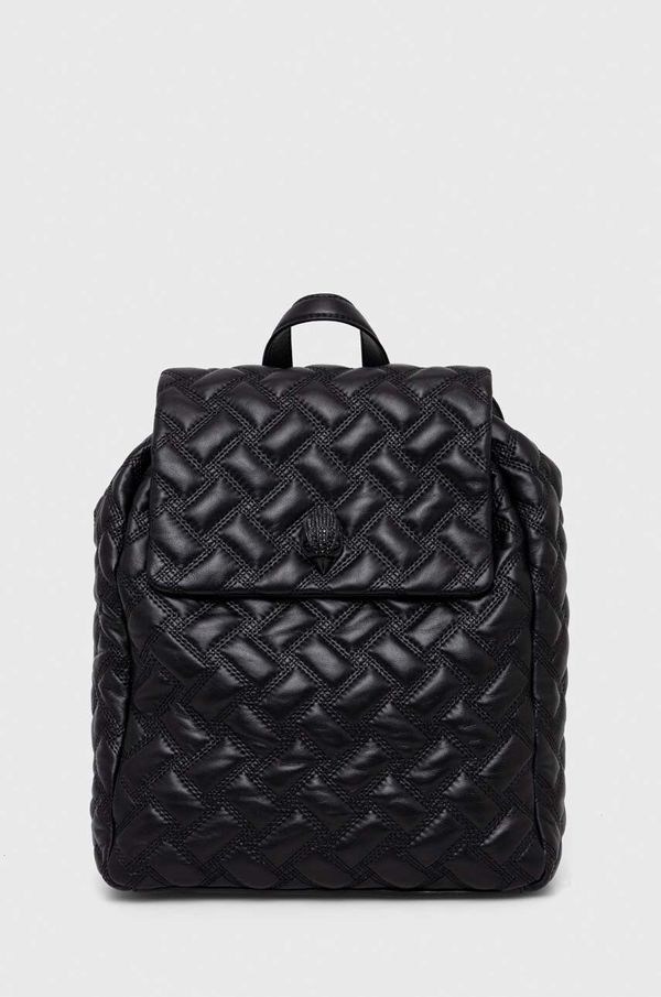 Kurt Geiger London Kožni ruksak Kurt Geiger London za žene, boja: crna, mali, bez uzorka