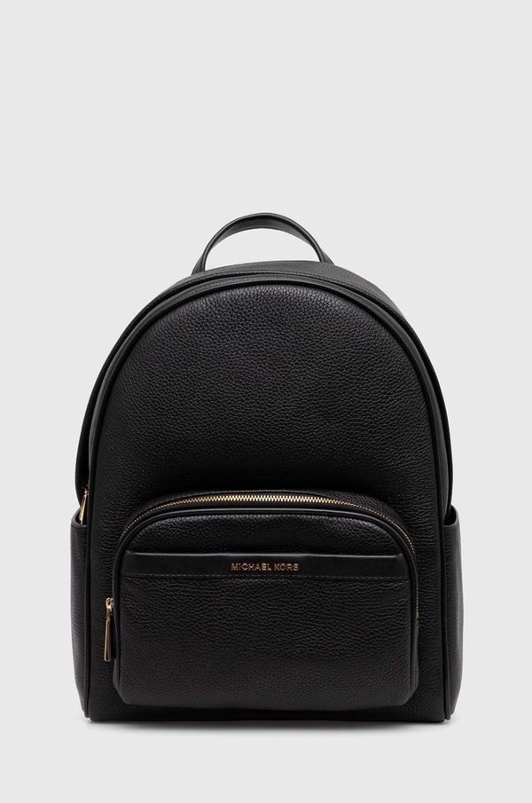 MICHAEL Michael Kors Kožni ruksak MICHAEL Michael Kors za žene, boja: crna, mali, bez uzorka