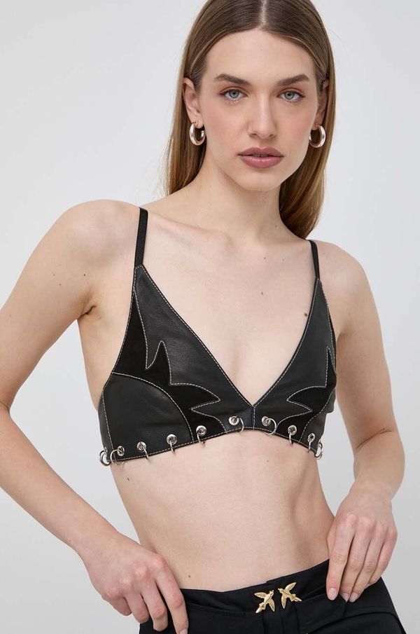Pinko Kožni top Pinko boja: crna, 103518 A1WK
