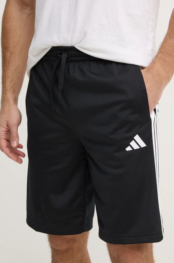 adidas Kratke hlače adidas 3-Stripes za muškarce, boja: crna, JI8798
