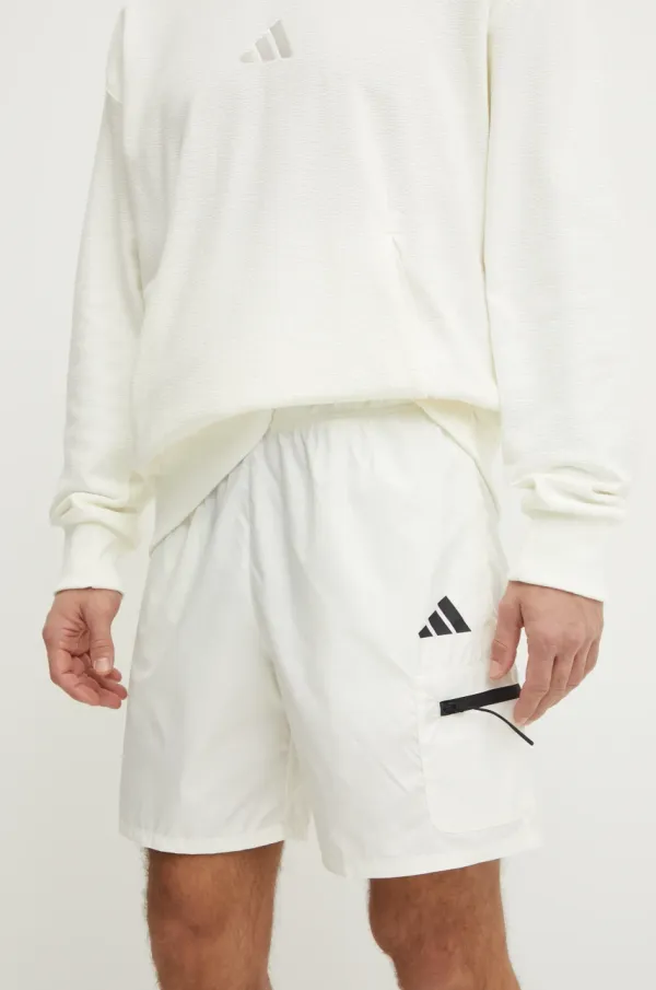 adidas Kratke hlače adidas City Escape za muškarce, boja: bež, JF3348