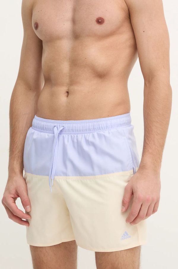 adidas Kratke hlače adidas Colorblk Clx Sl boja: ljubičasta, JF8759
