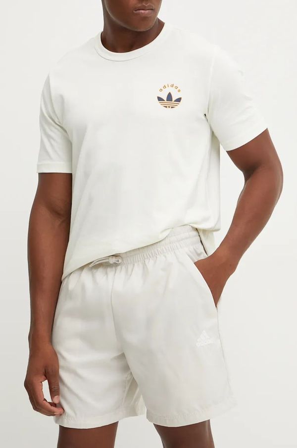 adidas Kratke hlače adidas Essentials Chelsea za muškarce, boja: bež, IY9119