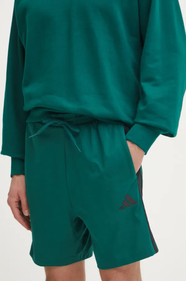 adidas Kratke hlače adidas Essentials za muškarce, boja: zelena, JF3680