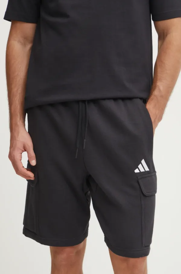 adidas Kratke hlače adidas Feelcozy za muškarce, boja: crna, JE3869