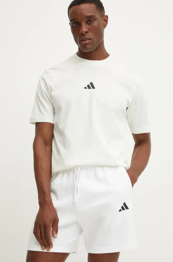 adidas Kratke hlače adidas Future Icons za muškarce, boja: bijela, JD4957