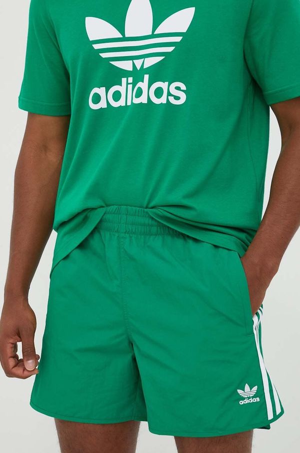 adidas Originals Kratke hlače adidas Originals za muškarce, boja: zelena