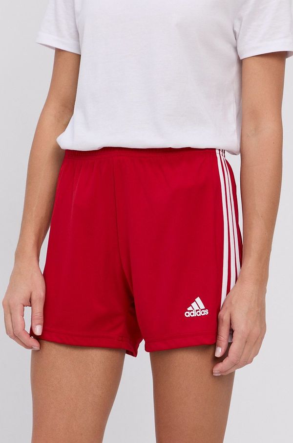 adidas Performance Kratke hlače adidas Performance za žene, boja: crvena
